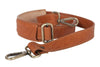 Trageriemen aus braunem Kalbsleder Detail | Ritus' Duffle X